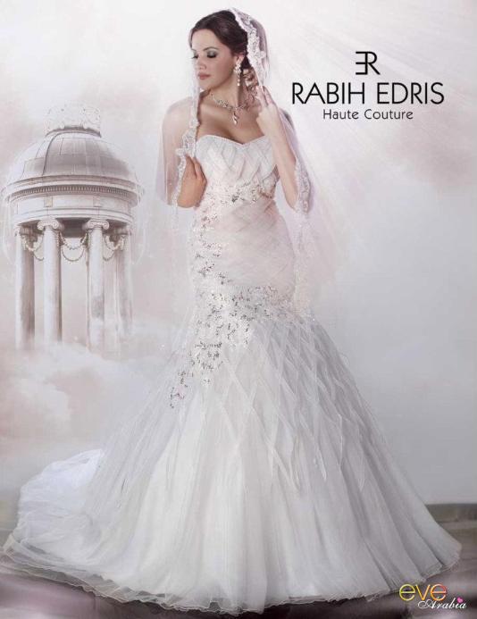فساتين زفاف وسهرة للمصمم اللبناني ربيع ادريس 2012 