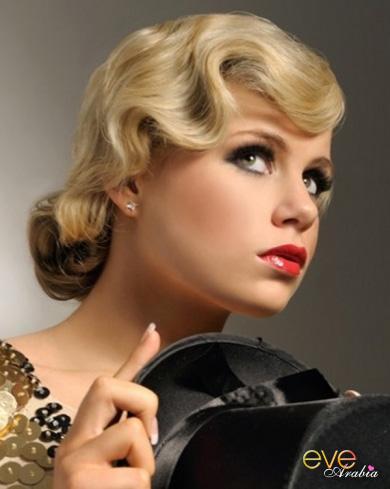 تسريحات سهرة جذابة 2012 